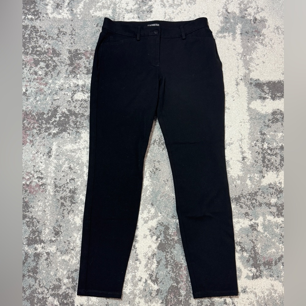Express Women's Classic Black Skinny Jeans